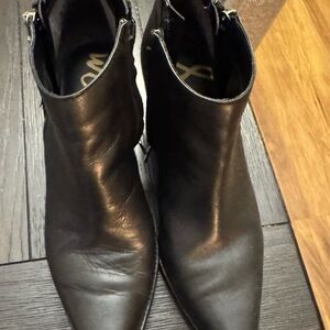 Black Ankle Boots-Sam Edelman